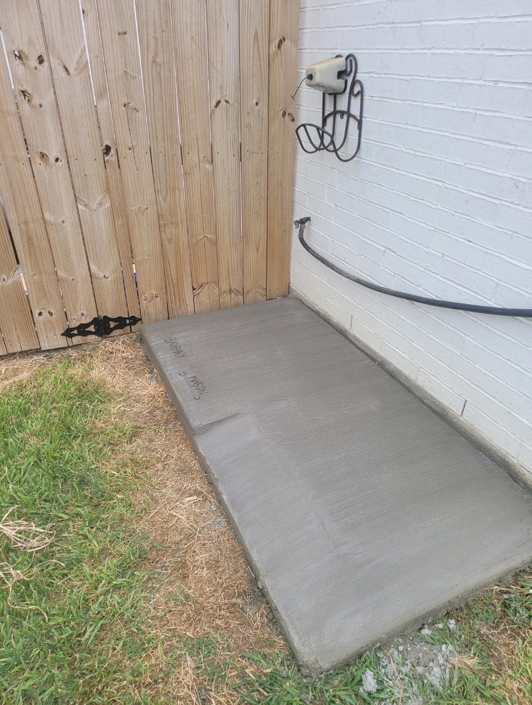 Trash Can Pad Installation in Rayne, LA Thumbnail